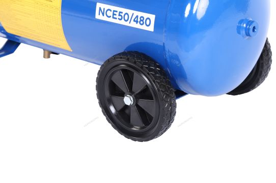 Поршневой компрессор 50 л, 446 л/м, 220В, 3 кВт, ременной, масляный Nordberg NCE50/480