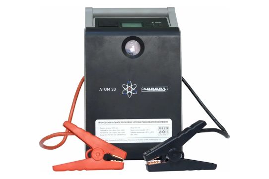 Пусковое устройство бустер 12В 24В пусковой ток до 1200А, встроенный аккумулятор 30000мАч LiPO, IP64 Aurora ATOM 30 18909
