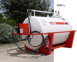 Мини АЗС для дизельного топлива и бензина 3000 л Gespasa KIT-3000 двустенная Мини АЗС для дизельного топлива и бензина 3000 л Gespasa KIT-3000 двустенная