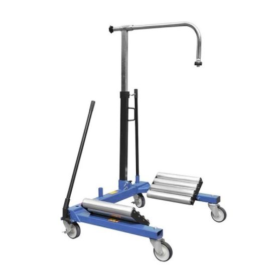 Тележка гидравлическая для перевозки, снятия и установки колёс 1200 кг HZ 02.4.000J