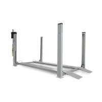 Подъемник четырехстоечный, 4,0 т, гладкие трапы, Ravaglioli, RAV4401