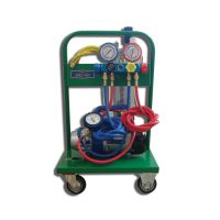 Станция ручная для заправки автомобильных кондиционеров SMC 401-1C STANDART с зарядной колбой Станция ручная для заправки автомобильных кондиционеров SMC 401-1C STANDART с зарядной колбой