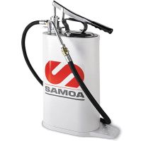 Маслораздаточная установка ручная для бочек на 16 л, Samoa 320400 1-6 бар, механическая, с производительностью 0.1 литра за ход