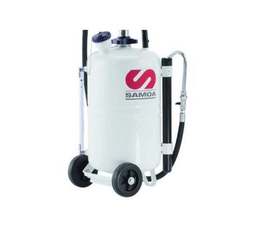 Нагнетатель масла ручной 25 л, Samoa 325000 с производительностью 20 л/мин