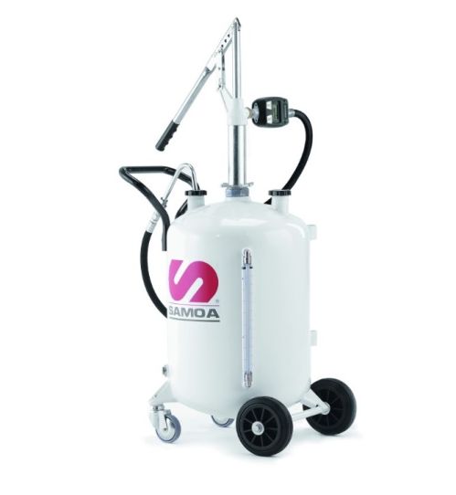 Нагнетатель масла ручной 70 л, Samoa 326010 1-7 бар, с производительностью 20 л/мин