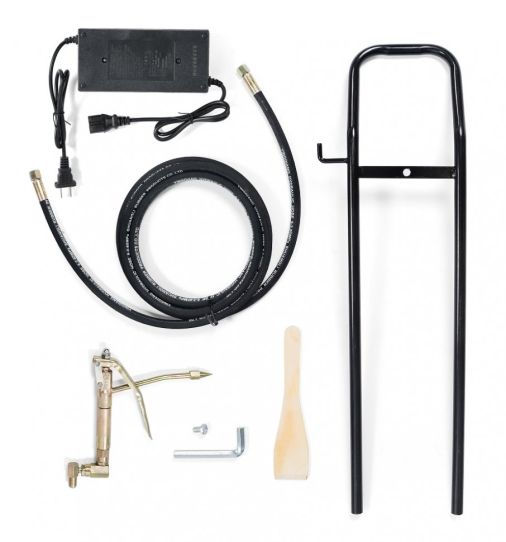 Нагнетатель смазки электрический от сети 24в, емкость 20 л, давление до 400 бар, производительность 350 г/мин KRW1797.EN KraftWell