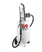 Маслораздаточная установка для бочек на 25 л, Samoa 327020 1-7 бар, пневматическая, с электронным счетчиком