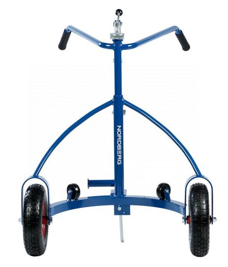 Тележка для транспортировки бочек до 300 кг ручная на 2 колесах Nordberg N31T03