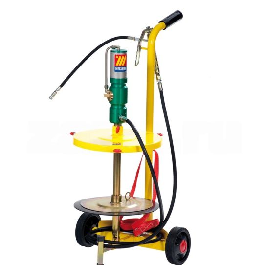 Нагнетатель смазки для бочек 18-30 л, пневматический с мобильной тележкой Meclube 013-1113-000