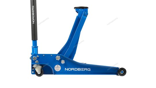 Подкатной гидравлический домкрат до 3 тонн, 80-500мм Nordberg N32033