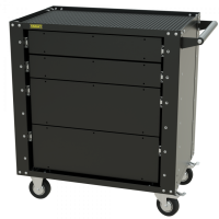  Тележка инструментальная Garopt GT4, 4 ящика, без инструментов