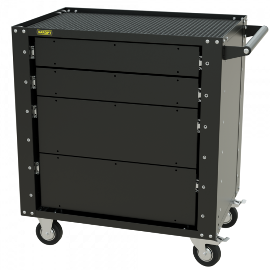  Тележка инструментальная Garopt GT4, 4 ящика, без инструментов