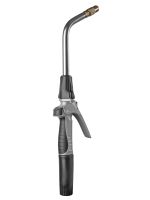 Пистолет раздаточный ручной для масла, 40 л/мин, жесткий носик под углом 60 и четверть-оборотный каплеуловитель, Samoa PA40 363116