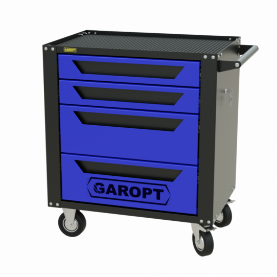 Тележка инструментальная Garopt GTS4 NEW, 4 ящика, без инструментов