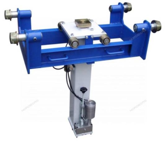 Канавный пневмагидравлический подъемник на 14 т навесной одноштоковый N14T Nordberg