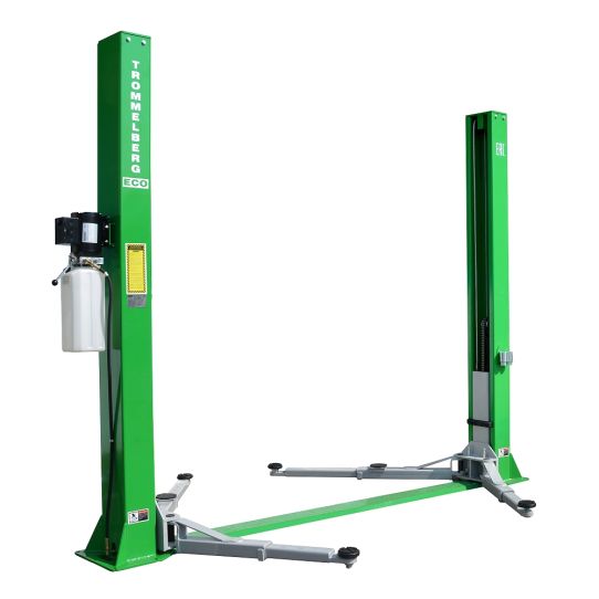Двухстоечный подъемник Trommelberg ECO1140A.220 4т, электрогидравлический, 220В, с верхней синхронизацией, 102-2010 мм