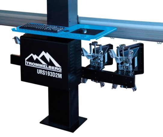 Стенд сход-развал 3D для легковых и легких грузовиков напольный Trommelberg URS193D2M