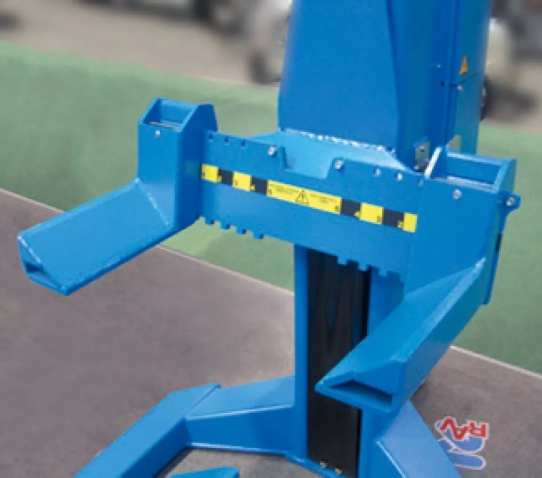 Подкатной подъемник для грузовых автомобилей электромеханический 42т Ravaglioli RAV244, 6 колонн