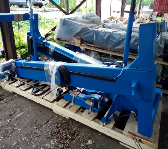 Подкатной подъемник для грузовых автомобилей электромеханический 28т АСО ППТ-28, 4 колонны