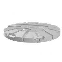 Серая крышка колодца «Роса-2 Эконом»