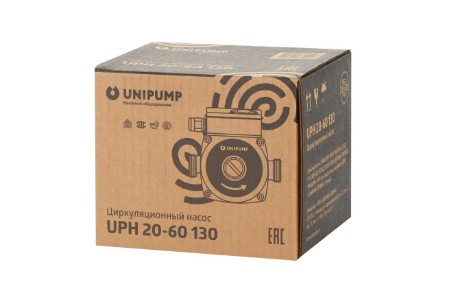 Циркуляционный насос 100Вт, 58 л/мин, UPH 20-60 Unipump