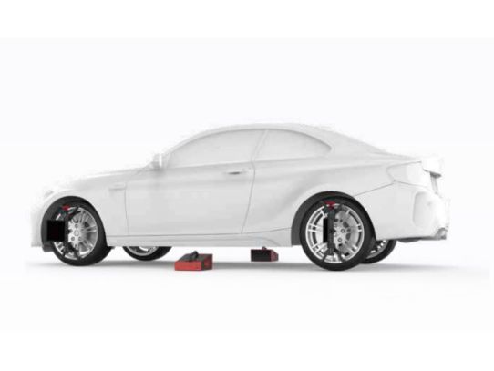 Стенд 3D для сход-развала легковых, внедорожников и кроссоверов Launch SmartSafe WA613F мобильный