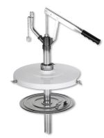 Нагнетатель смазки ручной для 50 л бочек, производительность до 96 г/ход, переносной, Samoa 108100