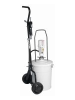 Нагнетатель смазки пневматический для ведер 12-18 л, давление 10 бар, производительность 300 г/мин, Samoa 424150