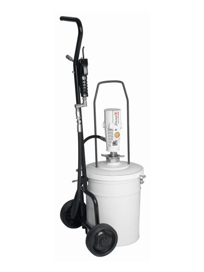 Нагнетатель смазки пневматический для ведер 12-18 л, давление 10 бар, производительность 300 г/мин, Samoa 424150