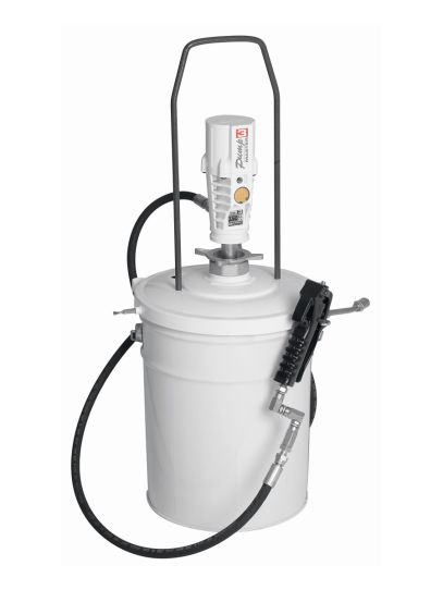 Нагнетатель смазки пневматический для раздачи из 18-20 л бочек, давление до 10 бар, коэффициент сжатия 55:1 Samoa 424170