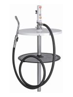 Нагнетатель смазки пневматический из бочек 185 кг, производительность до 20л/мин, раздаточный шланг 3 м, Samoa 454009