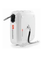 Катушка автоматическая со шлангом для холодной и горячей воды 15 м с диам. 3/8 Samoa 507421