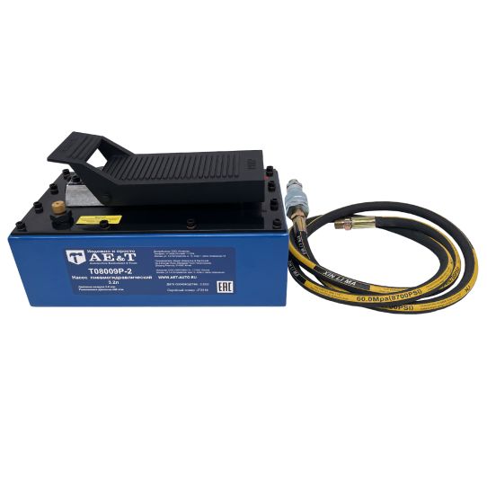 Пневмогидравлический насос ножной T08009P-2 AE&T