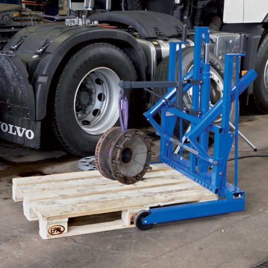 Гидравлическая тележка для транспортировки колес 500 кг AC Hydraulic WTA500