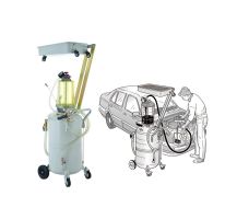 Пневматическая установка для откачки масла через щуп на 90 литров с пантографом Техносоюз TS-667090 Пневматическая установка для откачки масла через щуп на 90 литров с пантографом Техносоюз TS-667090