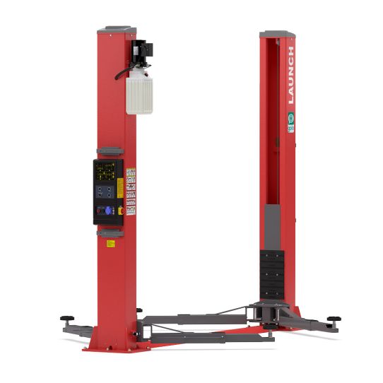 Двухстоечный электрогидравлический подъемник 4 т, высота подъема 1920 мм, красный, TLT-240SBA Launch