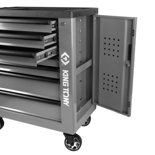 Тележка инструментальная KING TONY 87G38-7B-G, 7 ящиков, без инструментов