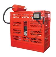 Защитная клеть Sivik KC-115 для грузовых колёс, авт. накачка с бустером