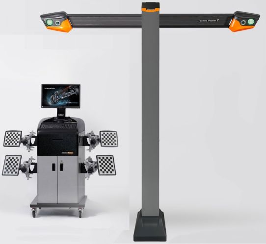 Легковой комплект для сход-развала Техносоюз до 24 дюйма F4D4+T 7202 TAB грузоподъемность 4т