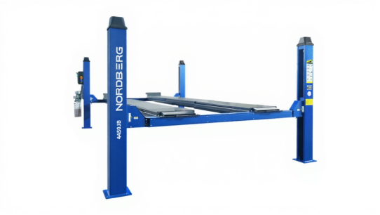 Четырехстоечный подъемник электрогидравлический 5т от сети 380В Nordberg 4450J_EB синий