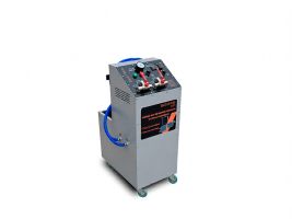 Установка для промывки радиаторов с нагревом 220В передвижная, мощность тенов 3.15кВт и длиной шлангов 3 м, Radiator 4.0