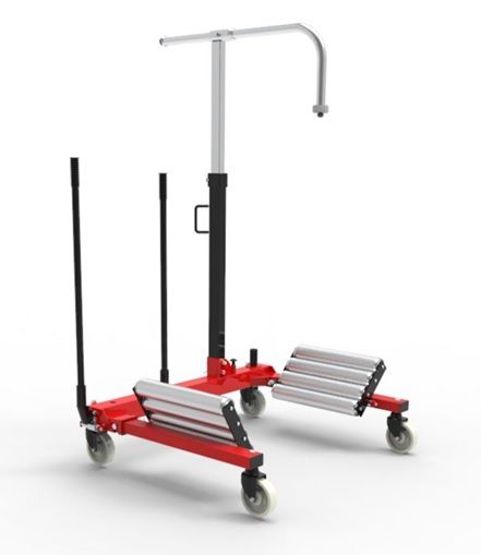 Гидравлическая тележка для транспортировки, снятия-установки колес 1500 кг Torin TX12002S