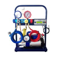 Станция ручная для заправки автомобильных кондиционеров SMC 401-1 Standard New Станция ручная для заправки автомобильных кондиционеров SMC 401-1 Standard New