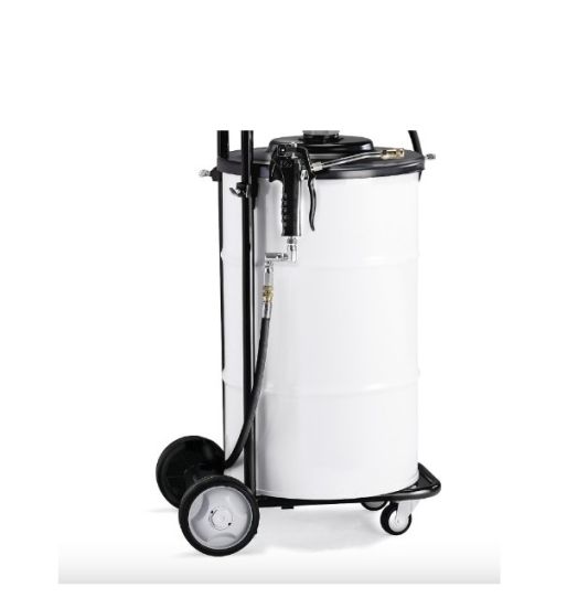 Нагнетатель смазки пневматический для бочек на 50 л, выходное давление 300 бар с насосом PM35 60:1 Samoa 423160