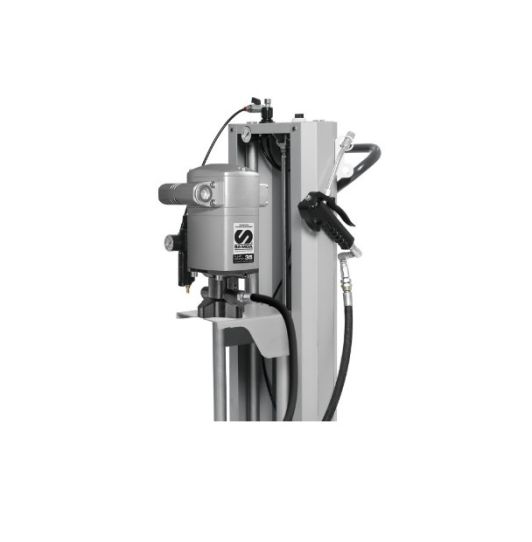 Нагнетатель смазки для бочек на 12-20 л, с пневматическим с насосом PM35 60:1 Samoa 424062