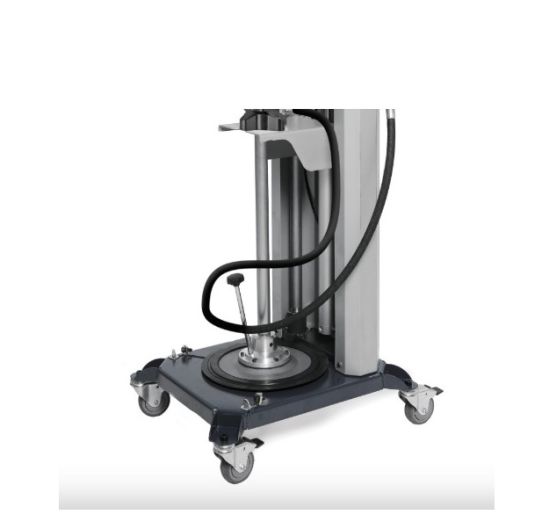 Нагнетатель смазки для бочек на 12-20 л, с пневматическим с насосом PM35 60:1 Samoa 424062