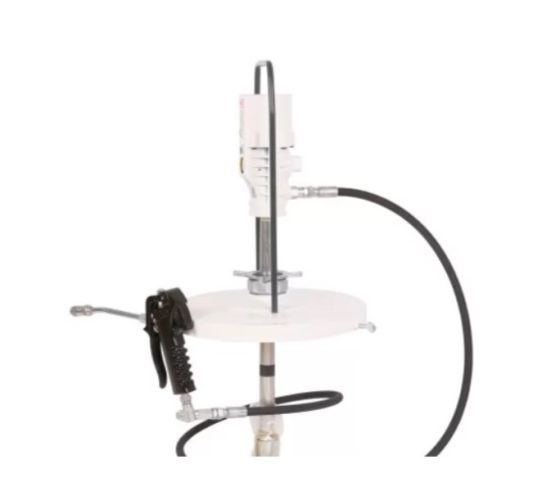 Нагнетатель смазки пневматический для бочек 20 л, давление 10 бар, производительность 300 г/мин Samoa 424172