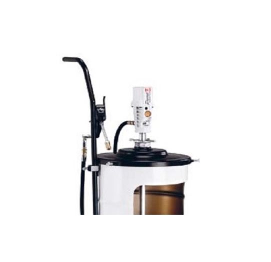 Нагнетатель смазки пневматический для бочек на 50 л, с насосом PM3 55:1 производительность 300 г/мин Samoa 425290