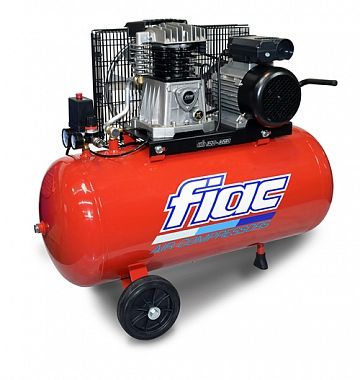 Поршневой компрессор 100 л, 360 л/м, 380В, 2.2 кВт, ременной, масляный Fiac AB 100-360