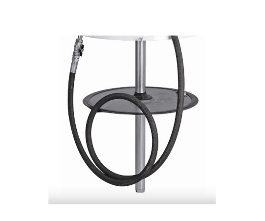 Нагнетатель смазки пневматический из бочек 185 кг, производительность до 20л/мин, раздаточный шланг 3 м, Samoa 454009